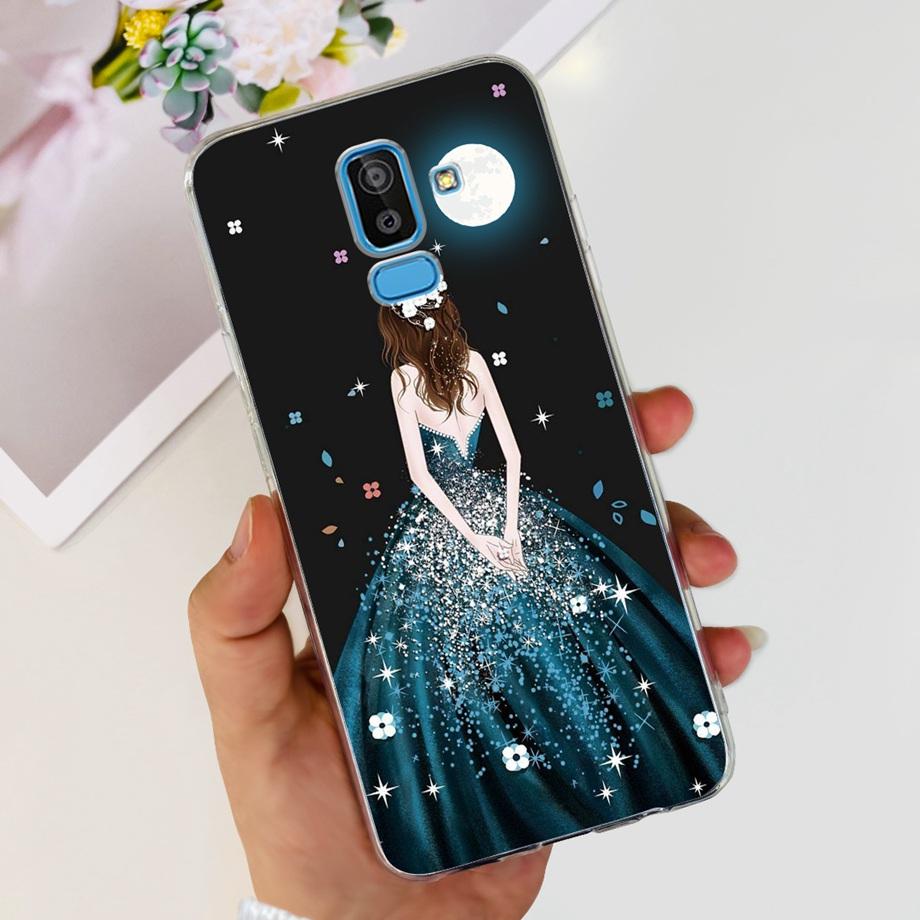 For Samsung Galaxy J8 2018 Silicone Soft Phone Case for Samsung J8 2018 J810F J810 Back Cover For Samsung J8 J 8 2018 Clear Capa