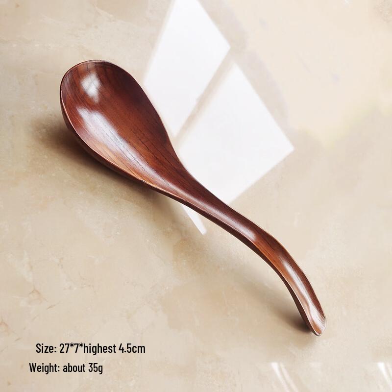 ZISIZ Blemished Wooden Long Handle Kitchen Utensils