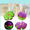 Saucer Flying Ball Deformation Bouncing Music Lights Kid Toy Pet Outdoor