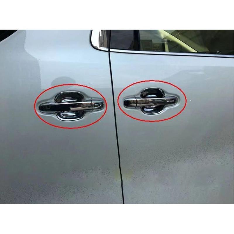 For Toyota Alphard Vellfire 30 2016‑ Door Handle Bowl ert Trim Cover Overlay Panel Chrome Styling Accessories