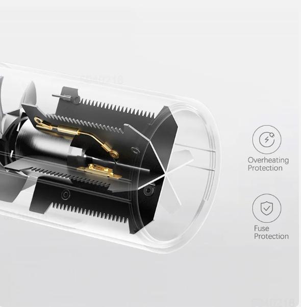 2024 XIAOMI MIJIA Tragbarer Anionen-Haartrockner H101 Negative Ionen-Haarpflege Professioneller Schnelltrockner 220 V Home Travel Faltbarer Haartrockner