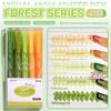 5-Pack Dual-Tip Highlighters with Viewing Window, Suitable for Eye-Friendly Colored Highlighters, Fluorescent Markers, Marking Pens, Highlighting Pens