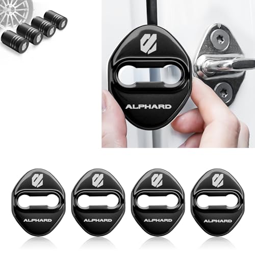 

Door striker cover for Alphard, Alphard car special design, Alphard 30 series 40 series custom interior parts, door lock cover, high-quality mirr