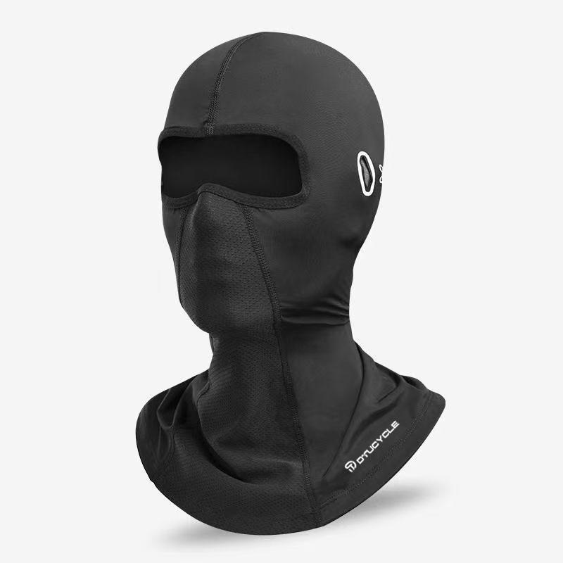 Unisex Ice Silk Windproof Full Face Cycling Mask - Sun Protection & Neck Gaiter for Spring/Summer