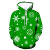2026 Cross-border 3D Hot Digital Printed Women's Sweater Christmas Hooded Sweater Hot Sale Women's Clothing
