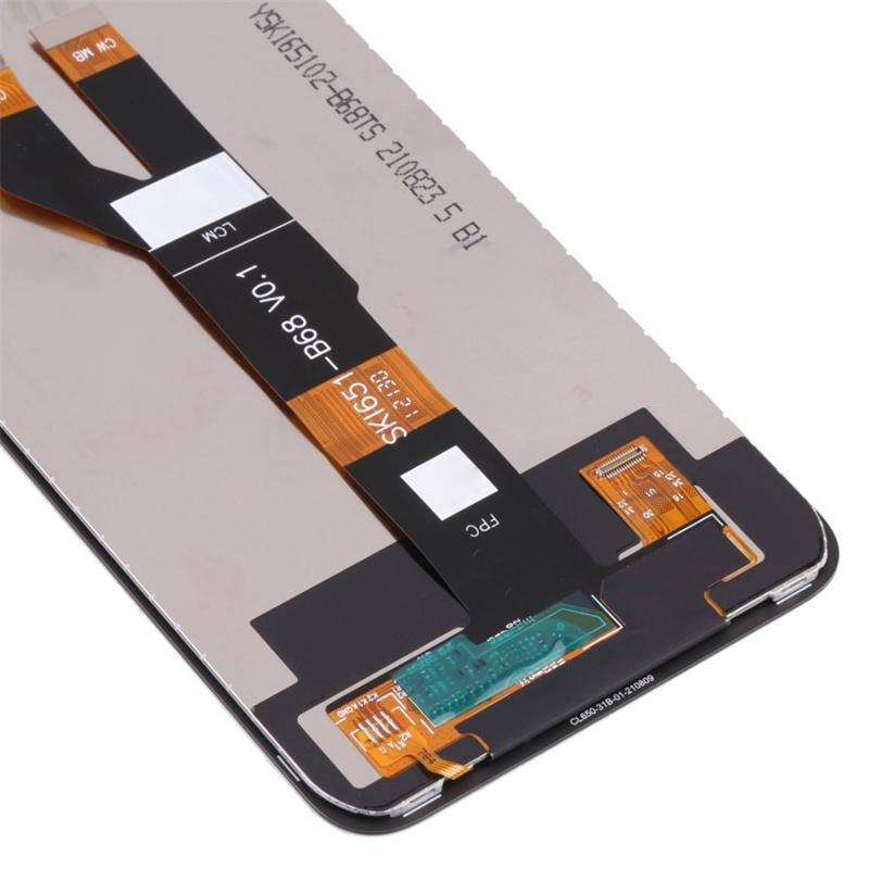 Für Realme Narzo 50i Grad B LCD-Bildschirm und Digitizer Baugruppe Teil (ohne Logo)