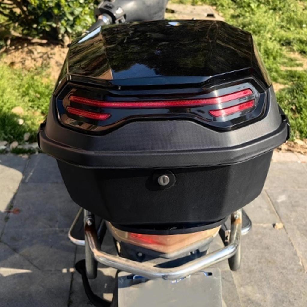 Motorcycle   Tail Box 32L Large Capacity Waterproofing Portable Replacement for  