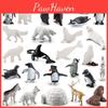 Arctic Animal Pvc Collection With Realistic Marine Land Creatures For Educational Use