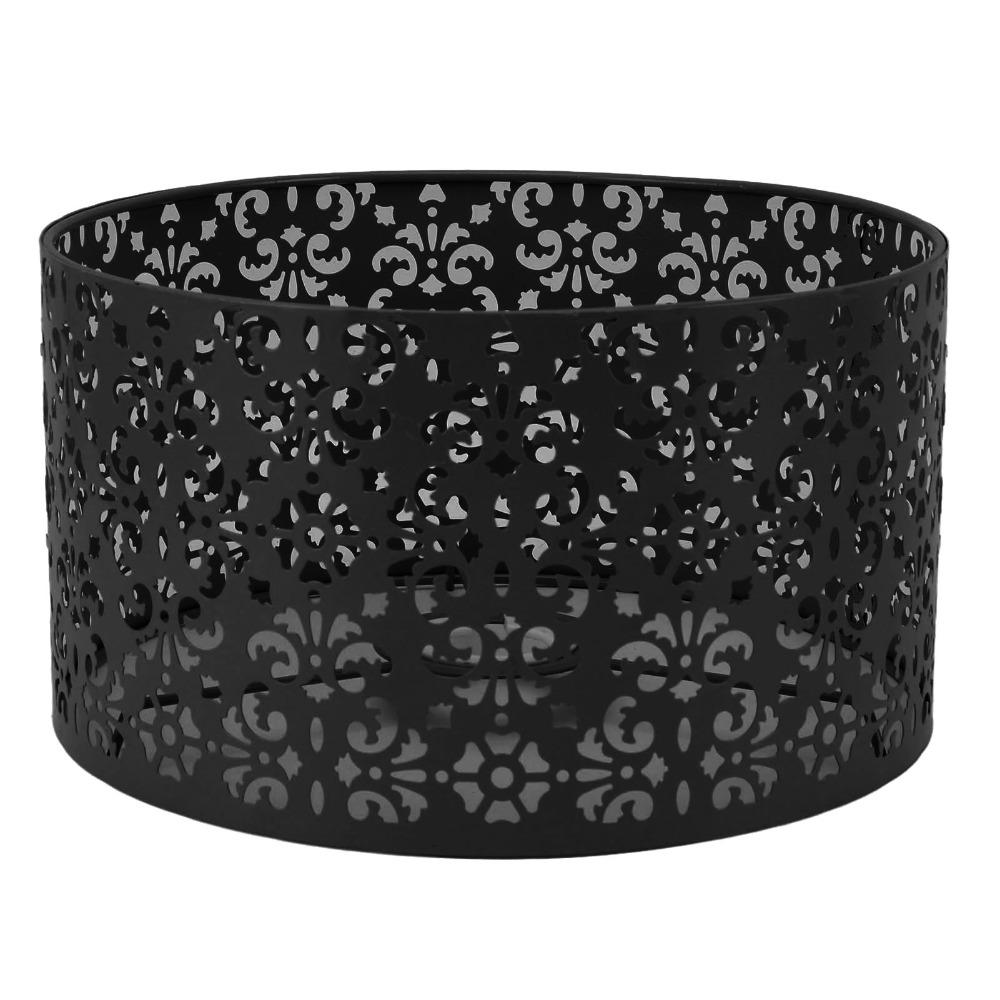 Simple Iron Lampshade Geometric Pattern Medium Size Chandelier Lamp Shades Lamp Cover Bedroom