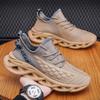 New men's shoes autumn flying knitting outdoor men's running shoes fashion men's shoes sports shoes men's
