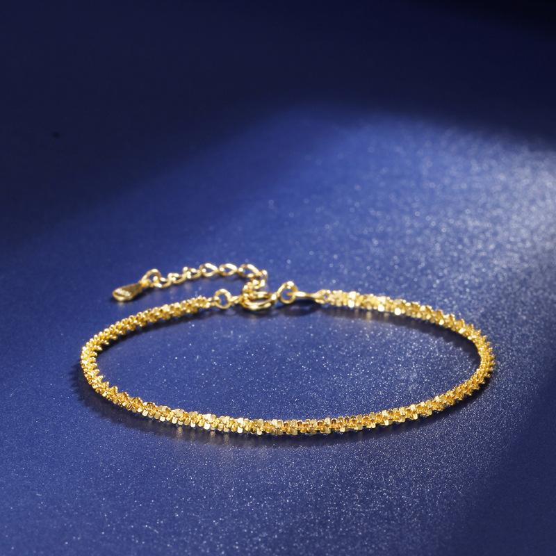 

Япония и Южная Корея сверкающий браслет женский легкий роскошный цыганский звездный цепочка нишевый дизайн Ins ювелирные изделия