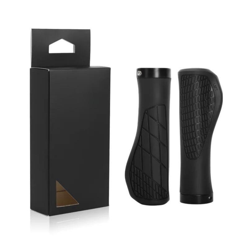 Bicycle Grips Soft Rubber For MTB Mountain Bike Shockproof Anti-Slip Handlebar Cover Lock On Ergonomic Cycling Handle Bar Parts