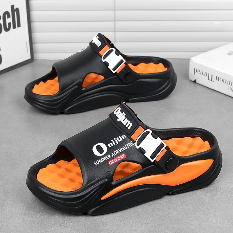 Ciabatte Massaggianti Estive da Uomo Sandali da Esterno Comode Pantofole da Interno per la Spiaggia Zoccoli da Acqua Scarpe Casual Uomo Donna Pantofole per la Casa