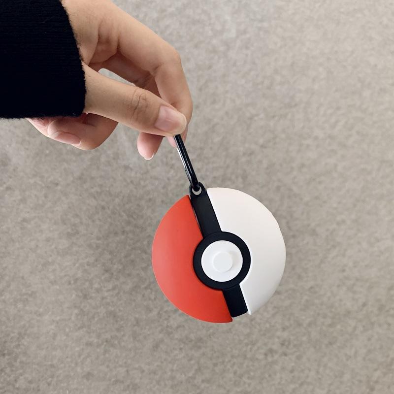 Ball für Airpods 4 3 2 1 Hülle Abdeckung, 3D Cartoon Anime Silikon Kopfhörer Schutzhülle für Airpods Pro 2 Hülle Funda