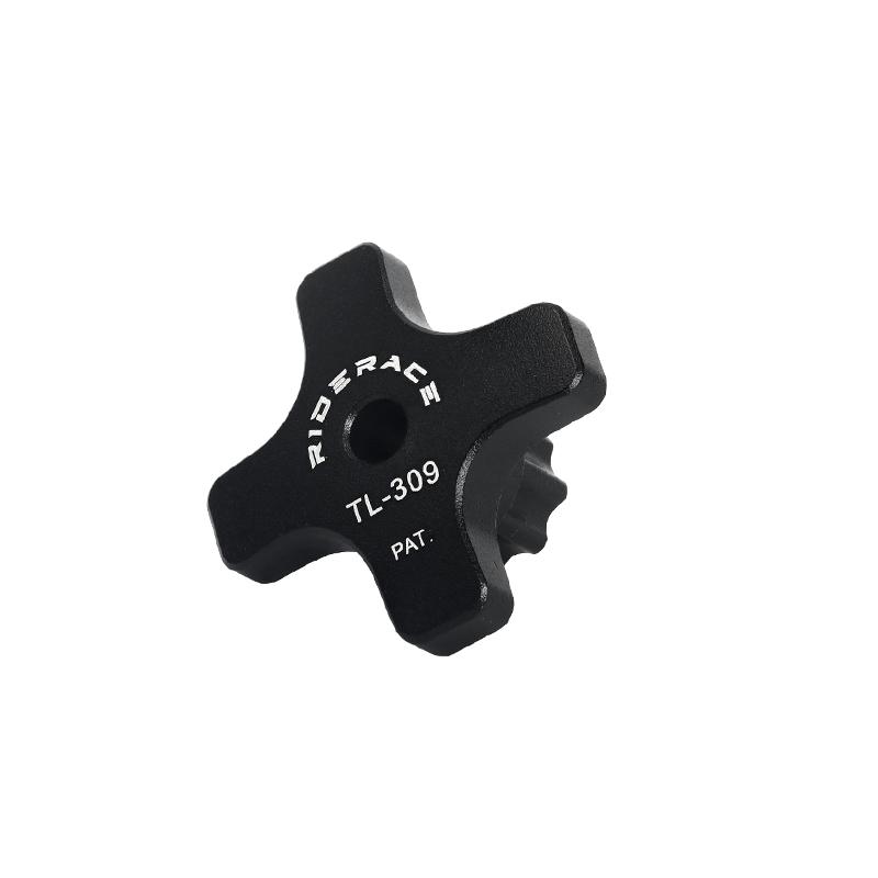 

Инструмент для снятия и установки шатуна велосипеда, алюминиевый сплав, ключ для винтов крышки шатуна велосипеда, инструменты для установки шатунов для шоссейного велоспорта на горном велосипеде чёрный