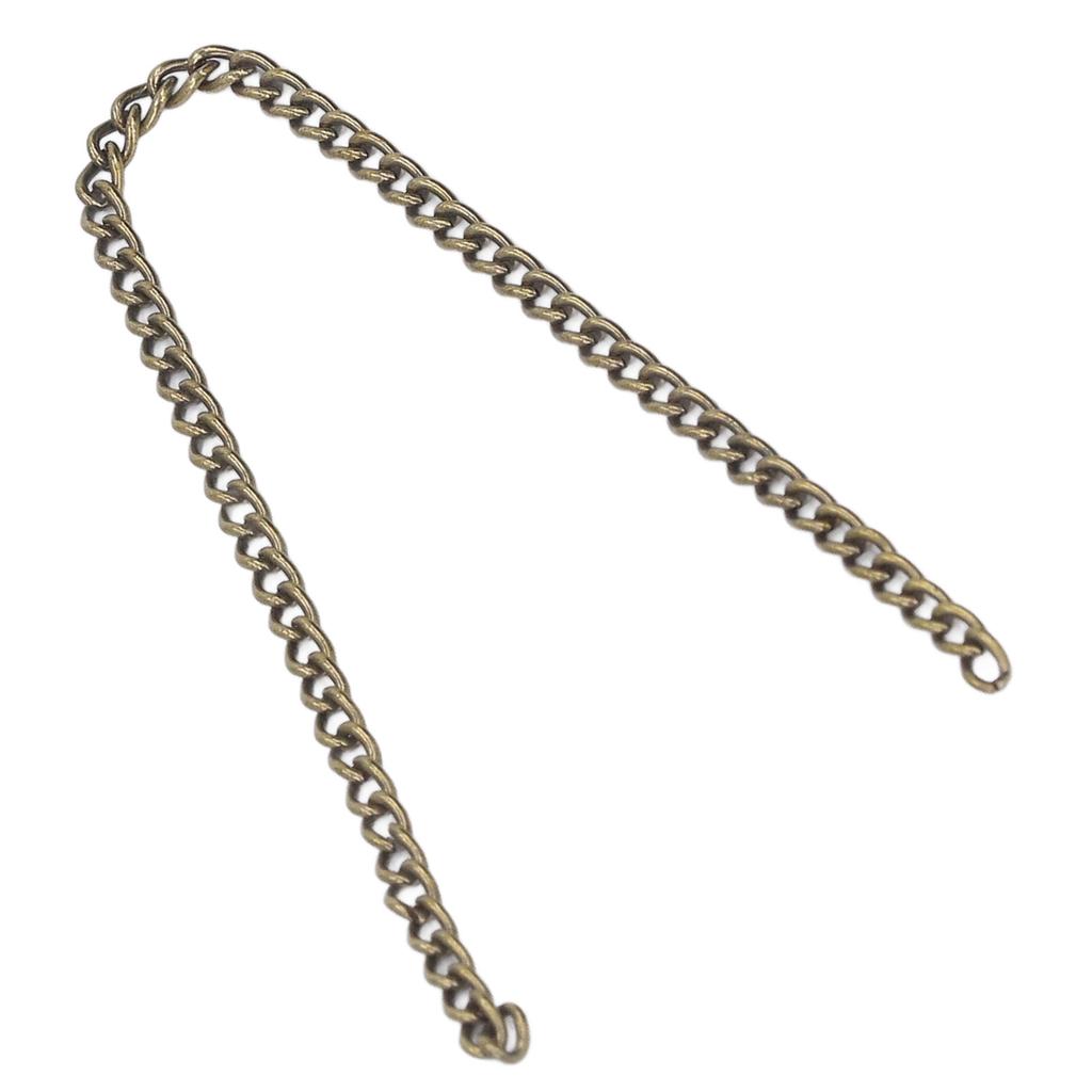 Curb Chain 10 Meters Making Copper Decorative Jewelry Curb Chain for Necklaces Bracelets Anklets