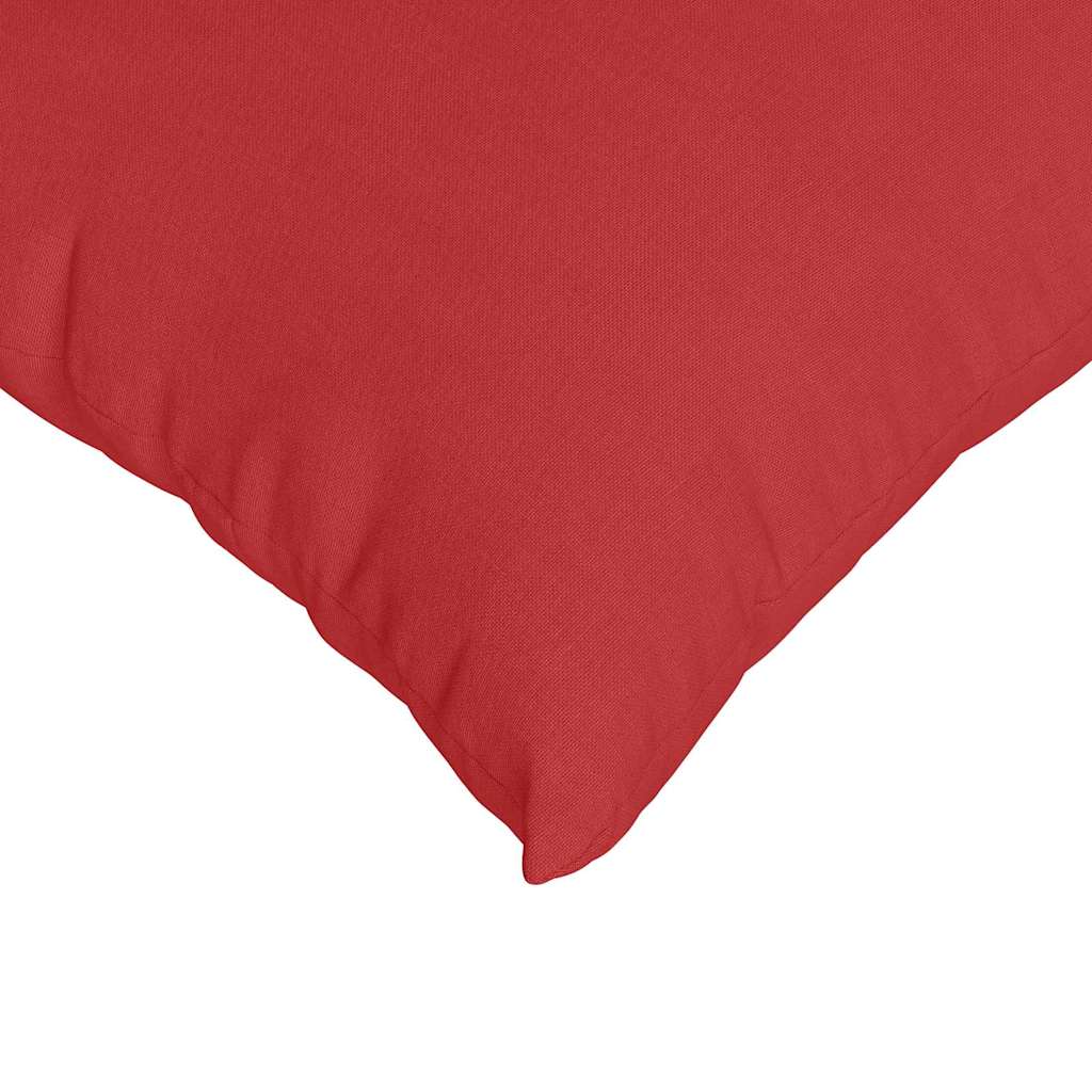 Sofa Cushions 2 Pcs Red 45 X 45 Cm Fabric