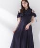 BODY Frill Shirt Dress [PROPOTION DRESSING] [Navy/M]