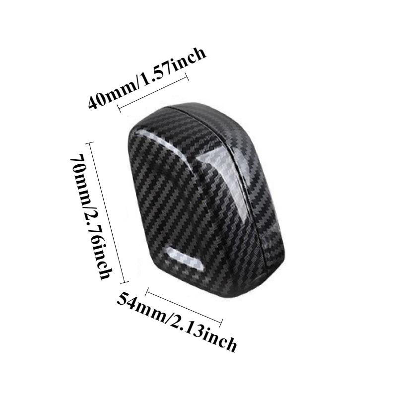 For Volvo XC40 XC60 XC90 S90 2020-2025 ABS Car Console Gear Shift Knob Head Protection Trim Shift Gear Trim Auto Accessories