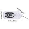Sports Small Stop Timer Keychain Portable LCD Screen Digital Clock Lightweight Countdown Accessories for Playground Classroom