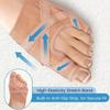 Adjustable Hallux Valgus Sleeve Spacer Separator Fabric Bunion Corrector Breathable Toe Corrector Sports Bunion Socks Running