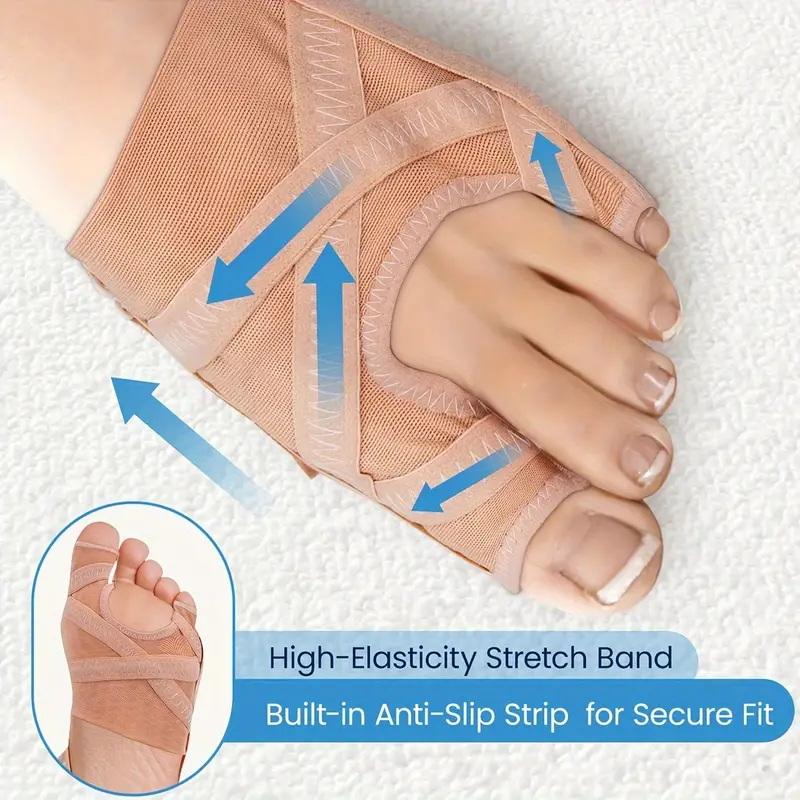 Adjustable Hallux Valgus Sleeve Spacer Separator Fabric Bunion Corrector Breathable Toe Corrector Sports Bunion Socks Running