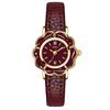 Relógio Feminino GEDI Pulseira de Couro Quartzo Relógios Femininos Luxo Vintage Nicho À Prova D'água Elegante de Pulso Feminino