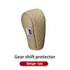 Car Checkered Non-slip and Durable Leather Gear Shift Protector For Lada Sport Kalina Granta Vesta Niva Largus Vaz Samara 2110