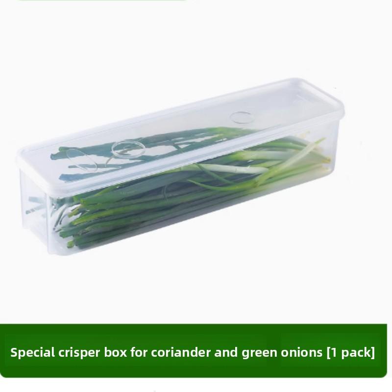 

Контейнер для хранения продуктов в холодильнике Кухонный органайзер для лапши, зелени, овощей и фруктов и многого другого 25.5*7.5*5