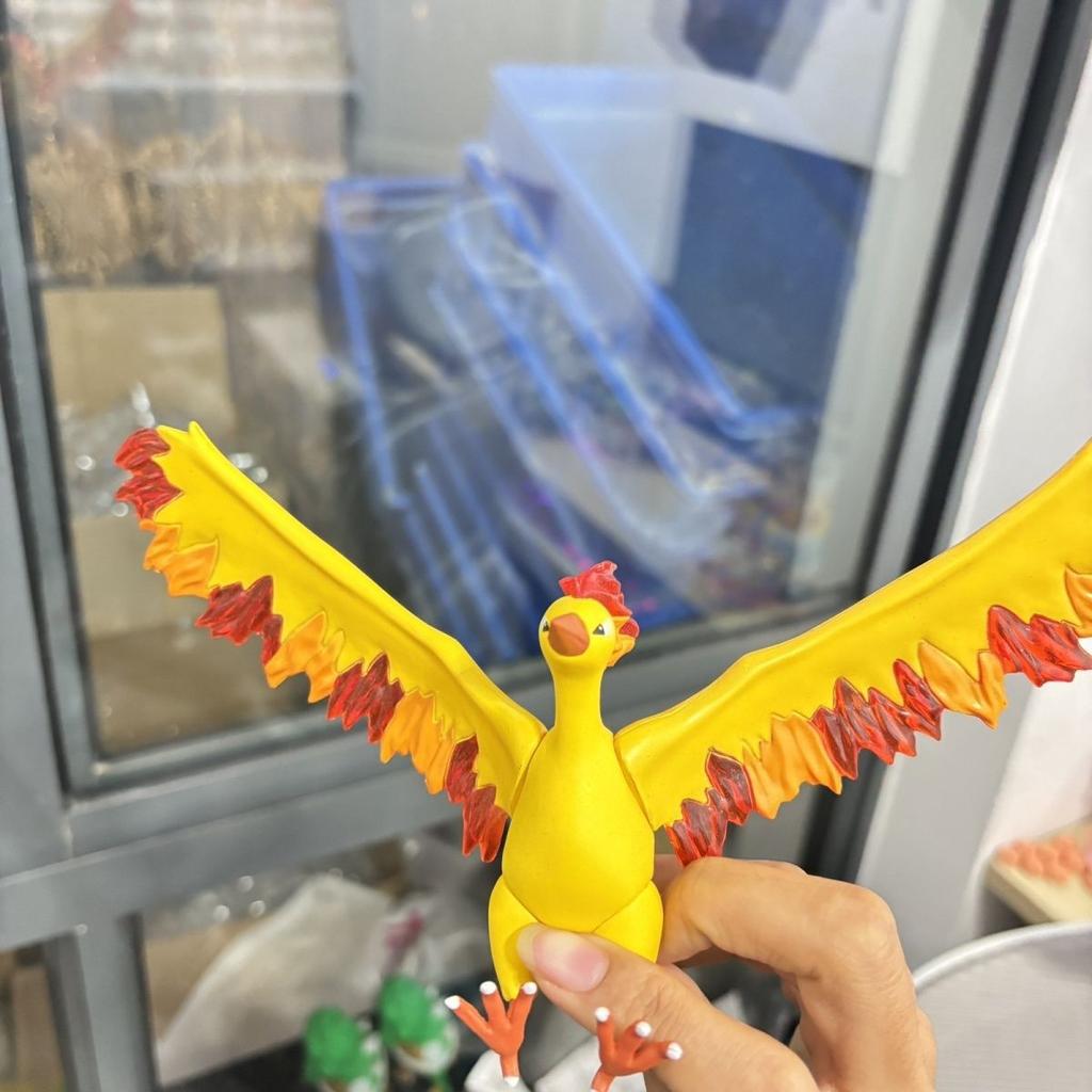 Nueva Figura de Acción Auténtica de Articuno, Moltres y Zapdos - La Leyenda Mundial de los Elfos, Lindo Modelo de Pájaro Legendario, Juguete Coleccionable, Regalo