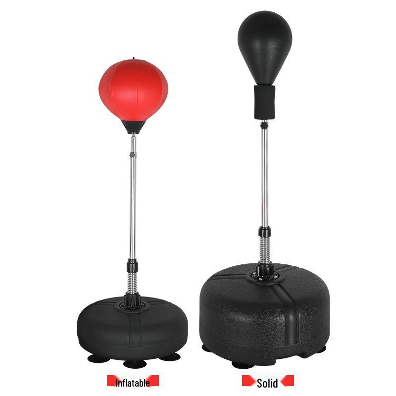 Inflatable Speed Ball Sandbag for Adult Sanda Training - Professional Vertical Reaction Trainer