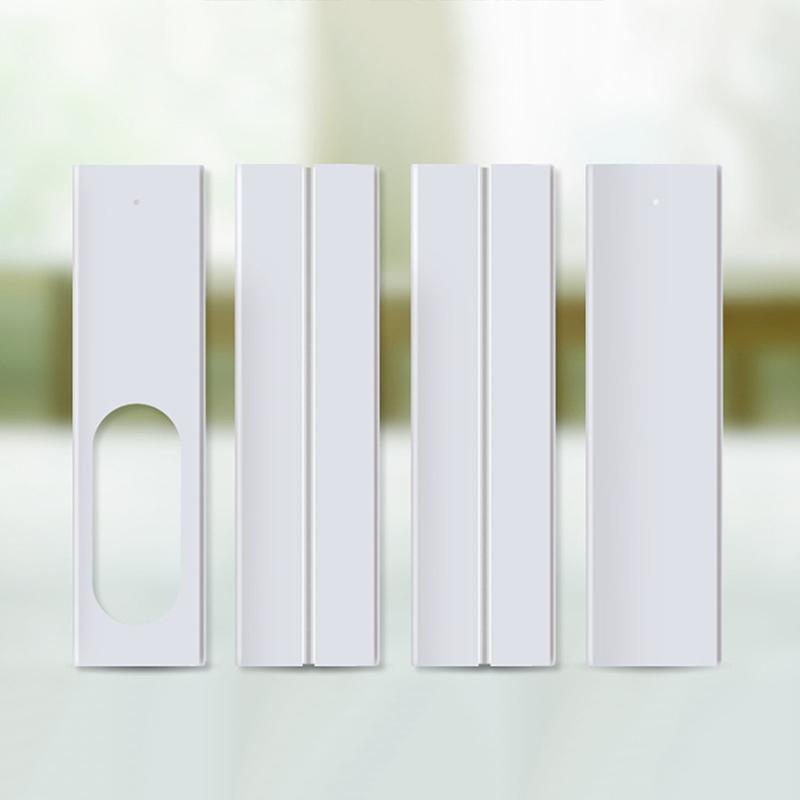 Air Conditioner Window Vent Kit 43-140Cm Flat Mouth Ac Exhaust Hose Coupler Adjustable Window Seal Universal Duct Extension Pipe