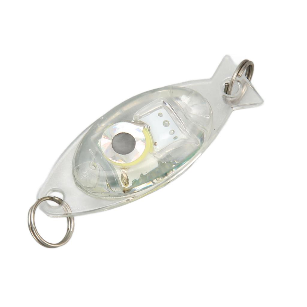 10 Pezzi Luce LED per Esca da Pesca Subacquea Forma Occhio Goccia Lampada Esca Subacquea Luce Attira Pesci