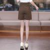 Women's High-Waist Wide-Leg Casual Shorts