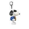 Ushikubo Kogei Snoopy Food Series Costume Keychain, Hamburger, Approx. 60mm H X 33mm W X 42mm H (SN-385)