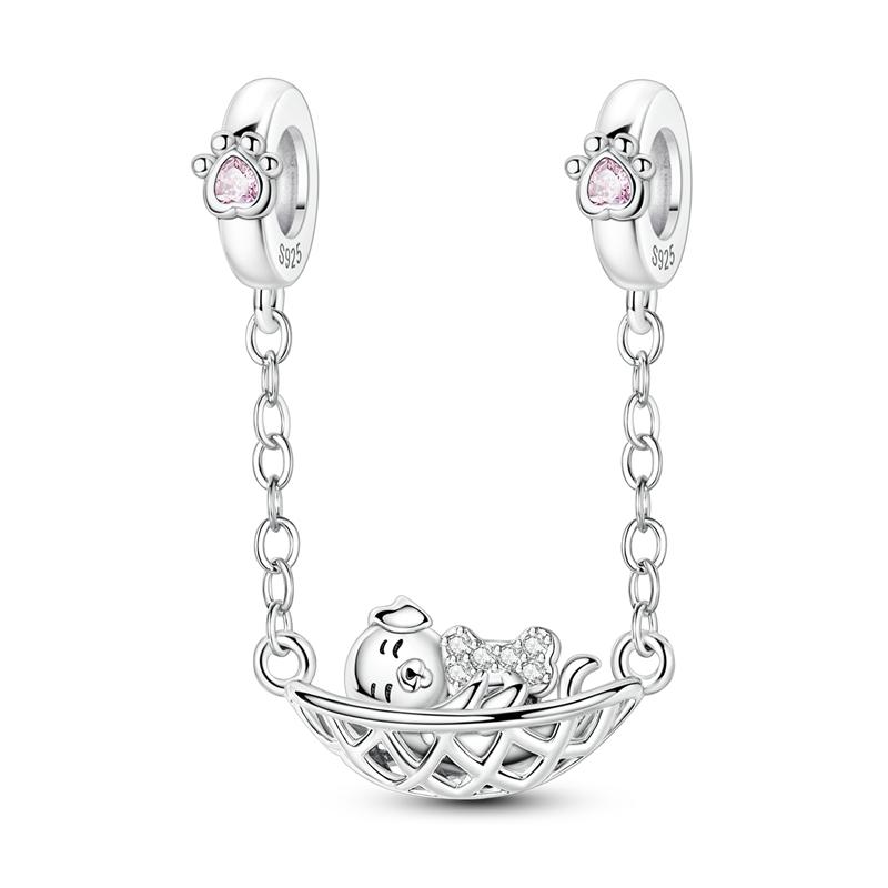 Copper Golden Leopard Dog Sunflower Beads Autumn Maple Leaves Original Charms Beads Fit Bracelet Women Jewelry Gift