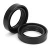2Pcs Oil Seal Motorcycle Front Fork Damper Absorber Rubber Dust Cover Fit for Haojue 42x30x10.5mm
