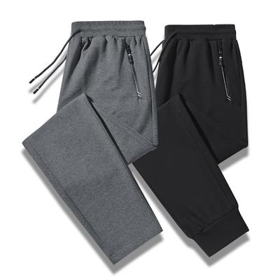 Běžecké kalhoty Joggingové ležérní Letní tenké Elastické tepláky Rychleschnoucí Ledové hedvábí Rovné kalhoty Sportovní Posilovna Prodyšné Pánské kalhoty