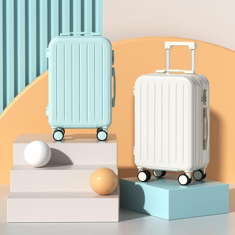 Stylish Lightweight Durable Suitcase with Combination Lock for Women, Men, and Students