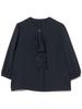 LIFE STORE by BEAMS Navy Front Ruffle Blouse BMING Women's (S-L)