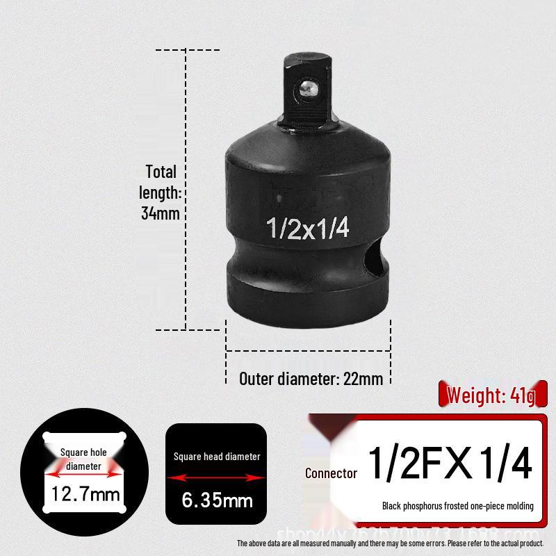Heavy Duty Air Impact Wrench Flywheel Conversion Adapter Set: Large, Medium, Small