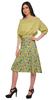 Moomaya Printed Skirt For Women Poly Spandex Casual Wear Summer Girls Skirt