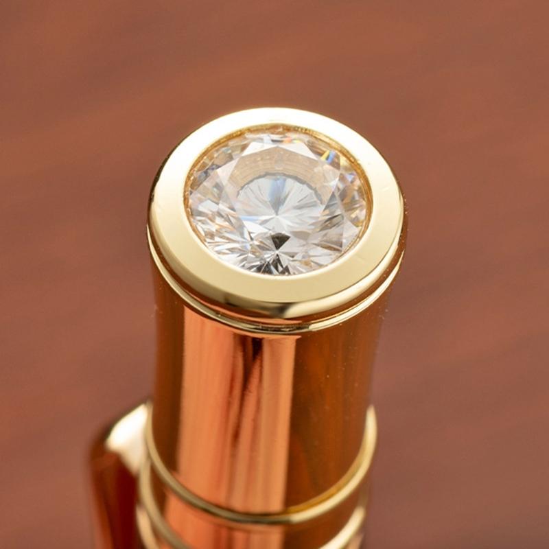 Caneta de Escrita Suave Caneta Esferográfica de Metal 1.0mm Caneta Esferográfica Giratória Caneta de Papelaria Caneta de Negócios para Escola Escritório