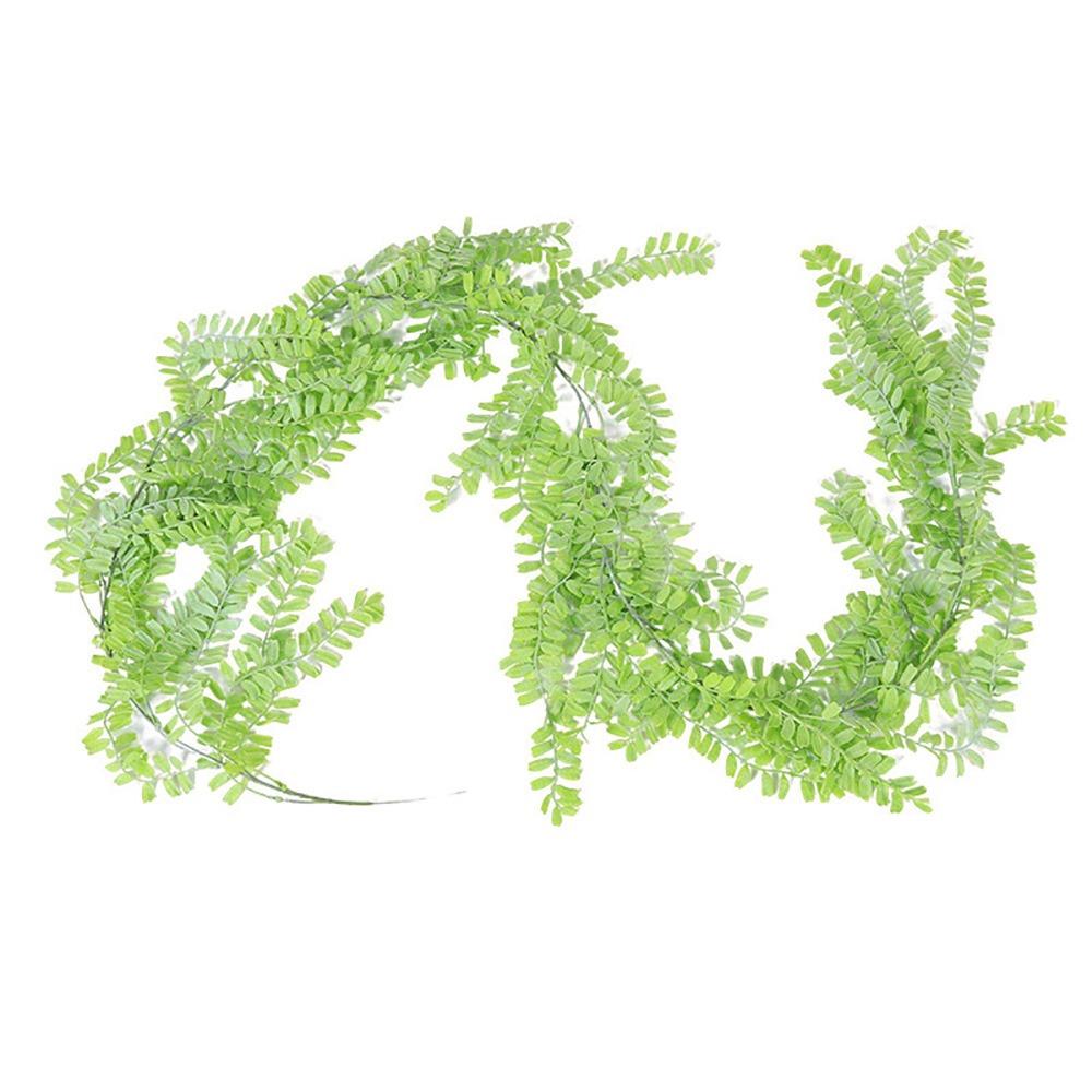 Extra Long Artificial Plant Vine Various Types Wall Hanging Ornament Simulation Fern Leaves Garland DIY Accessories Green