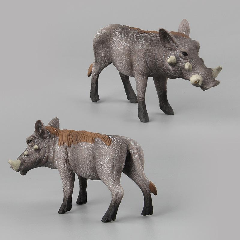 Simulation Animal Toys Wild Animals Wild Boar Boar Static Animal Boutique Model Ornament Doll Toy
