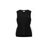 V Neck Vest Summer Black