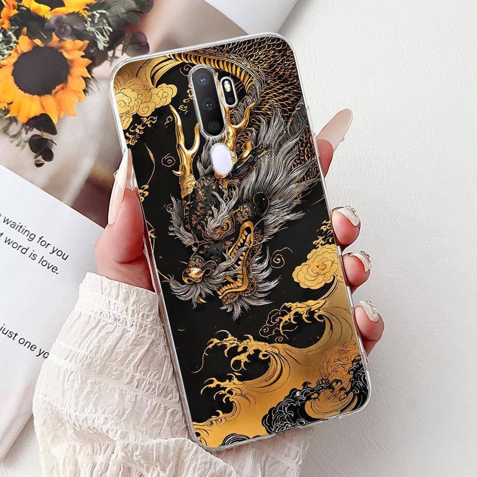 For Oppo A9 2020 Case Oppo A11x New Luxury Painted Cover Shockproof Phone Case For Oppo A5 2020 A92020 OppoA11x Soft Fundas Bags