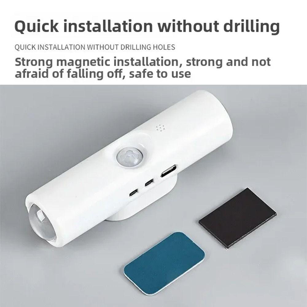 Portable Sensor Night Light Wireless RGB Gradient Wall Lamp LED Closet Light  Bedroom