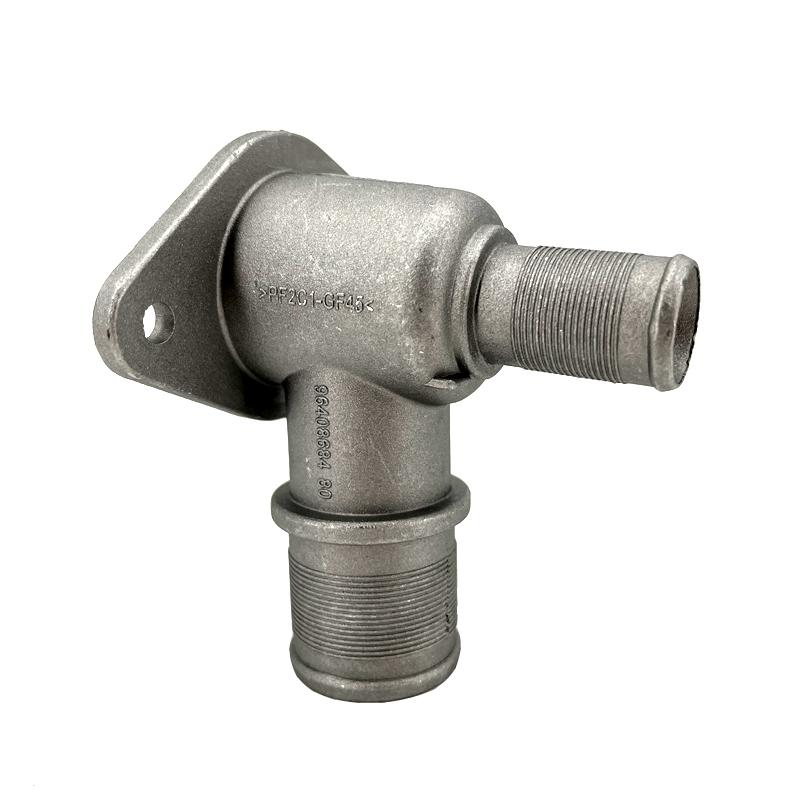Cooling Water Pipe Flange Engine Water Inlet Manifold Car Cooling System Parts Metal Accessories Used for Peugeot 206 Citroen C2