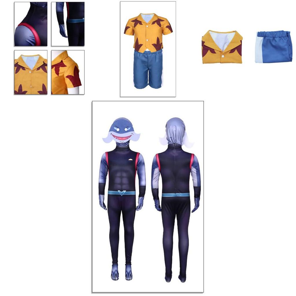 Comfortable And Stylish Interstellar Baby Cosplay Costume For Kids With Cartoon Prints In Stitch Design